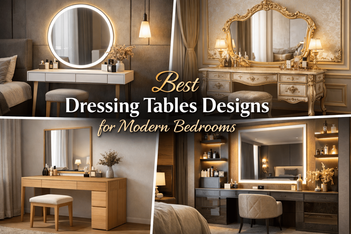 Best Dressing Tables for Stylish Modern Bedrooms