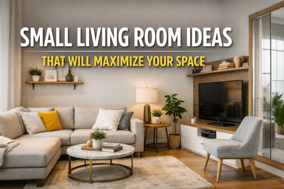 Small Living Room Ideas to Maximize Space