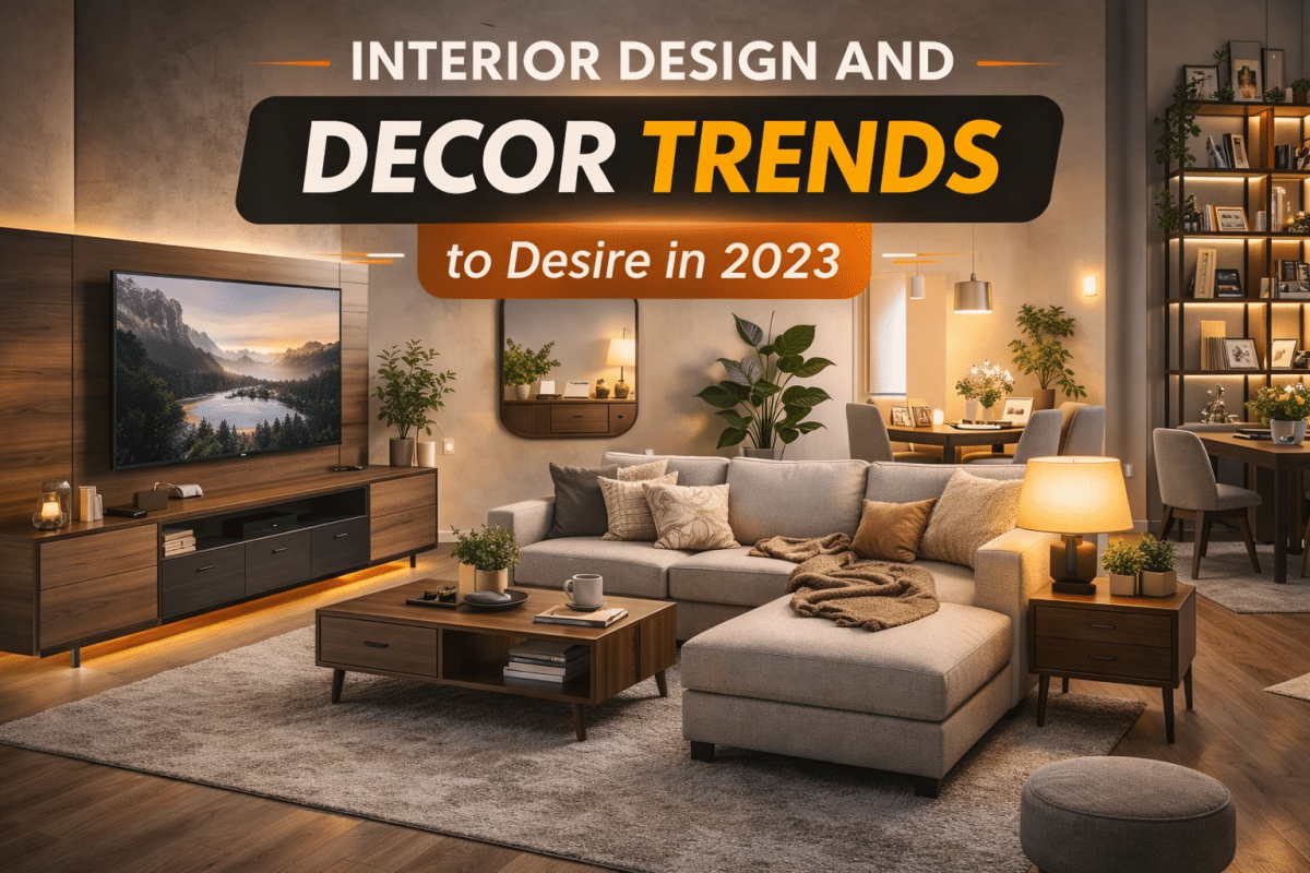 Interior Design and Decor Trends to Desire in 2023