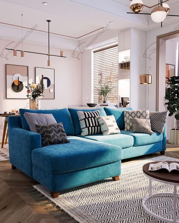 L Shaped Sofa Set Designs Online In