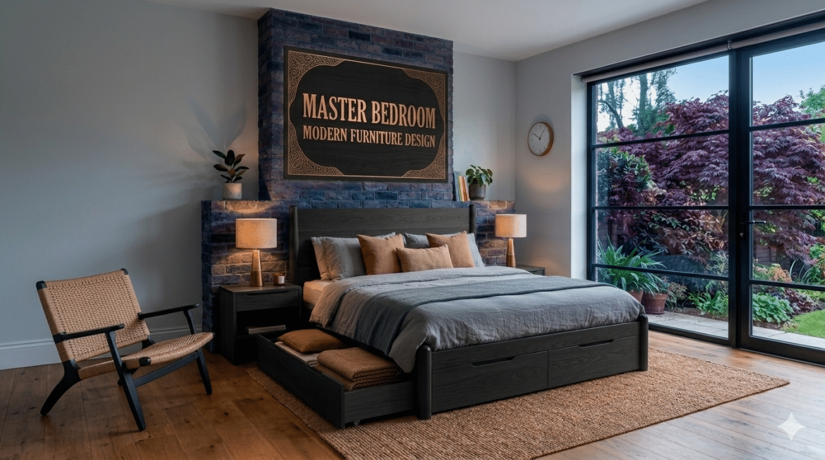 Modern Bed Design with Drawers Ideas