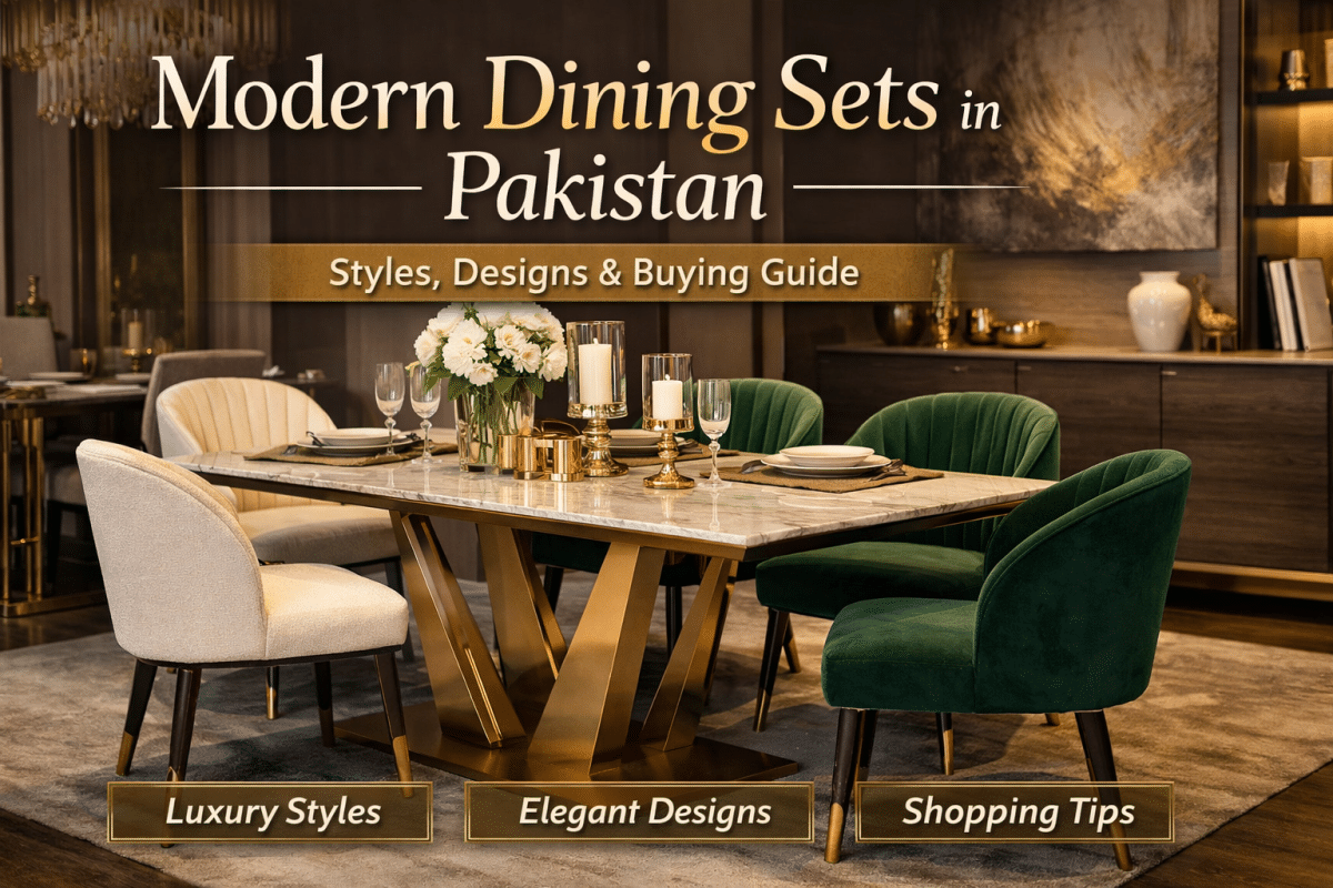 Modern Dining Sets in Pakistan | Stylish Designs