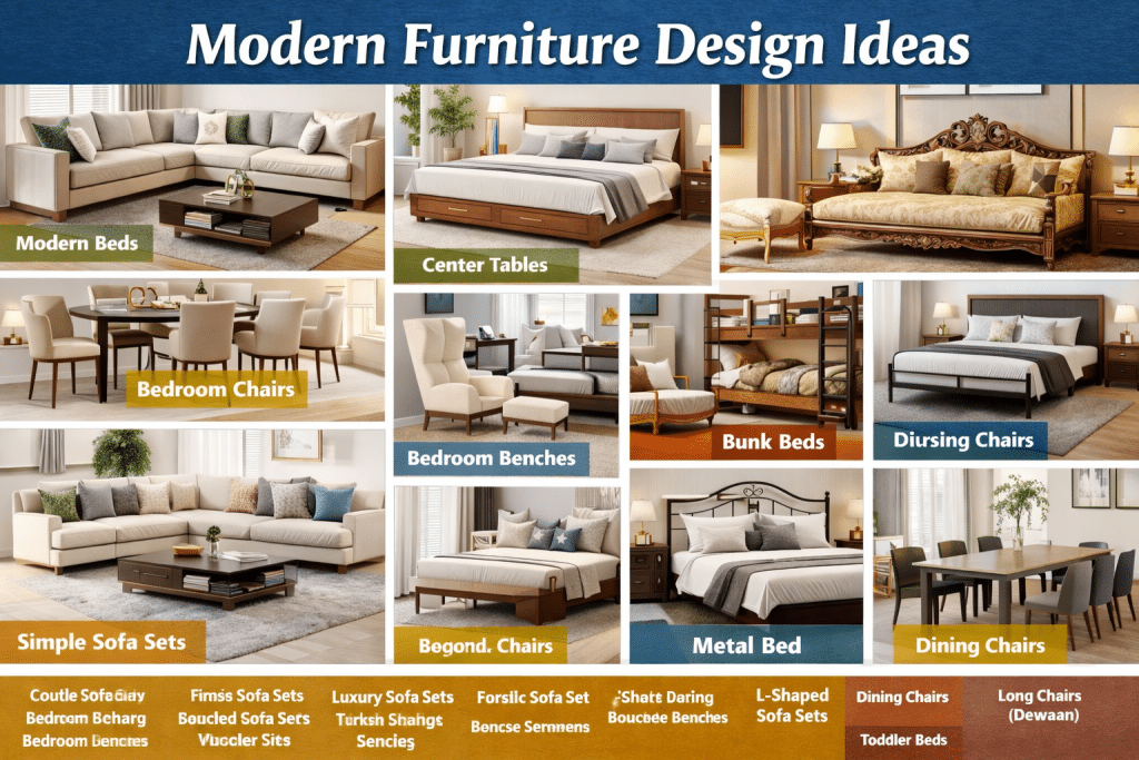 Modern Furniture Design Ideas | Stylish Home Interiors
