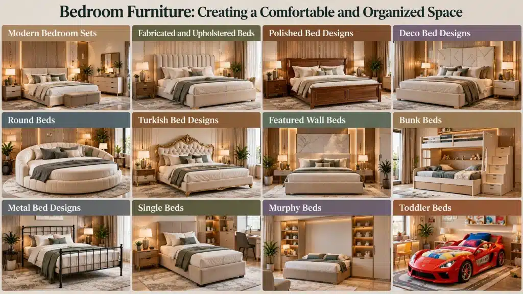 Bedroom Furniture: Creating a Comfortable and Organized Space
