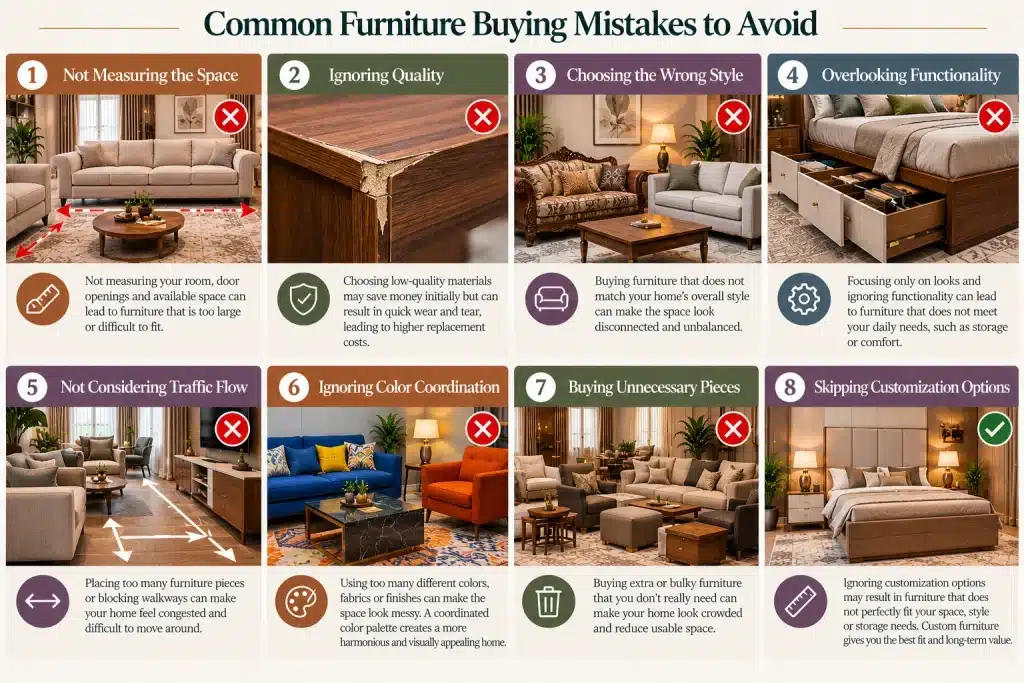 Common Furniture Buying Mistakes to Avoid