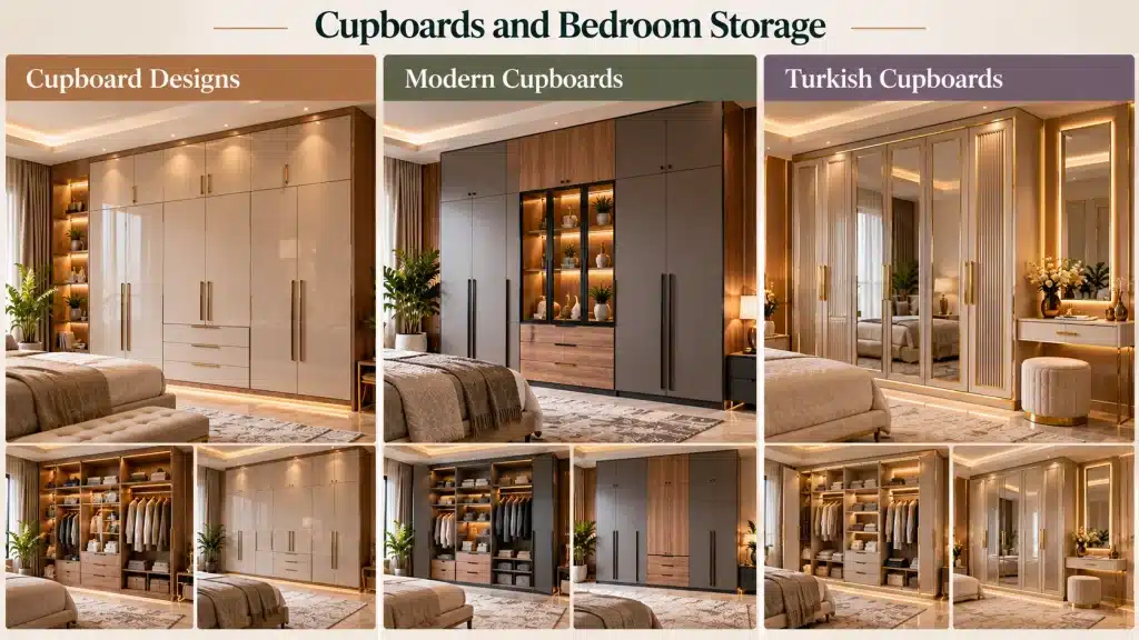 Cupboards and Bedroom Storage