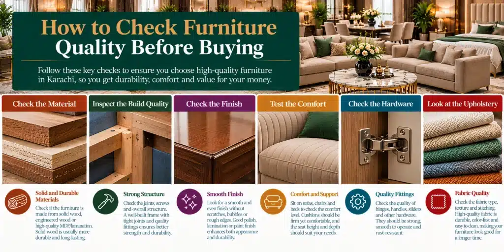 How to Check Furniture Quality Before Buying