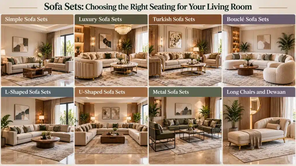 Sofa Sets: Choosing the Right Seating for Your Living Room