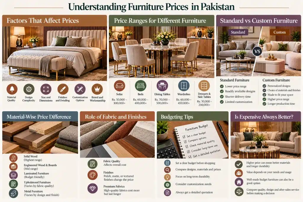 Understanding Furniture Prices in Pakistan